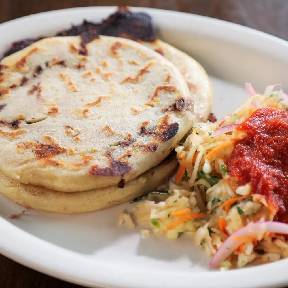 Pupusas Pork and Cheese